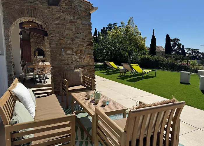 Villa La Cigalière à 5 Minutes De La à Pied Le Lavandou